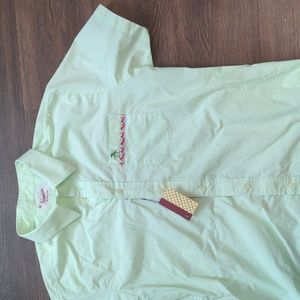 An Original Penguin Mens size XL Light Green Casual Short Sleeve